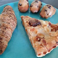 A selection of cakes and pastries at Be Kind Cafe in Geneva