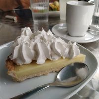 Lemon pie at Be Kind Cafe in Geneva