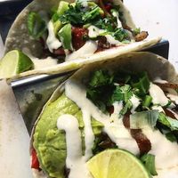 Mushroom Fatija Tacos at Green Street Food Truck in Levittown