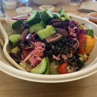 Build your own bowl   at CAVA in Mission Viejo