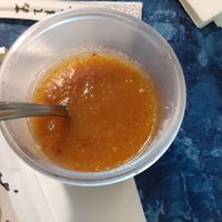 Ginger sauce at Cafe Shambala in Salt Lake City