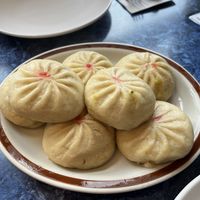 Veggie Momos  at Cafe Shambala in Salt Lake City