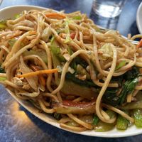 Tofu Chow Mein  at Cafe Shambala in Salt Lake City