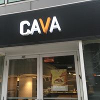 Front entrance at CAVA - Park Ave in New York City