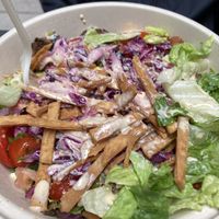 Build your own bowl , with vegan tahini Cesar dressing  at CAVA - Nolita in New York City