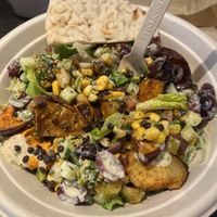 Salad and lentil bowl  at CAVA - Congress Ave in Austin