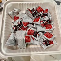 I asked for a few ketchups and they gave me this many lol. Happy customer (I love ketchup)  at SemSem Mediterranean in Chicago Ridge
