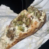 Falafel in a pita  at SemSem Mediterranean in Chicago Ridge