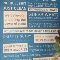 Their poster says it all! at Mora Mora - Polanco in Mexico City