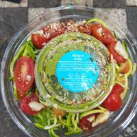 Zucchini al pesto at Mora Mora - Roma in Mexico City