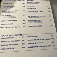 Menu 3 at Mora Mora - Roma in Mexico City