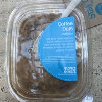 Oats with coffee at Mora Mora - Roma in Mexico City