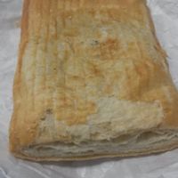 Vegan curry pasty  at Lee's Family Bakery in South Shields