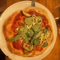 Vegan pizza   at Konoba Andreja in Krk