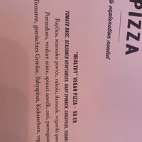 Menu   at Konoba Andreja in Krk