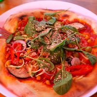 Pizza at Konoba Andreja in Krk