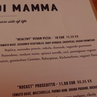 Vegan Pizza at Konoba Andreja in Krk