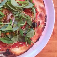 Vegan Healthy Pizza - soo good! at Konoba Andreja in Krk
