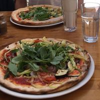 Pizza at Konoba Andreja in Krk
