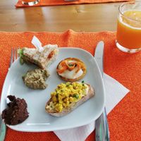 Some stuff from the brunch buffet at Melamangio in Mendrisio