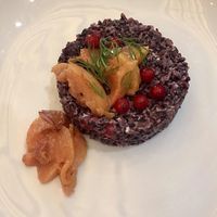 Risottino alla pesca 🍑  at Melamangio in Mendrisio