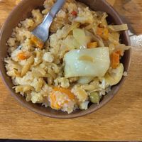 Yassa Vegan déjà à moitié englouti 😋 at BMK Paris-Bamako in Paris