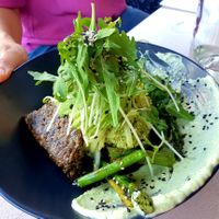 Greens very healthy and fresh at Good Love in St Kilda