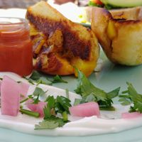 Masala Pav at Good Love in St Kilda