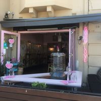 Acland street opposite Luna Park at Good Love in St Kilda