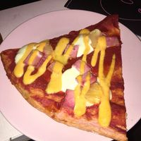 Hawaiian pizza at Good Love in St Kilda