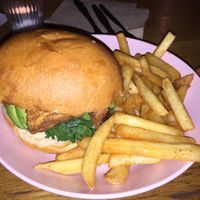 KFC burger at Good Love in St Kilda