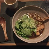 Vegan ramen and sencha tea at MaRamen in Padua