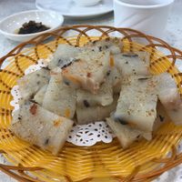 carrot cake  at Soiut Kong Veggie Cuisine in Macau