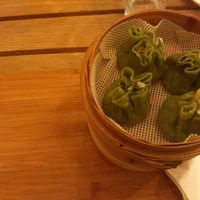 Vegan dumplings at Chez Ann in Paris