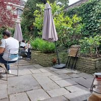 Terrace at Livin Room in Maastricht