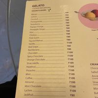   at Gelato Factory in Auroville