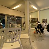 Great place for groups and board games ♟️   at Gelato Factory in Auroville