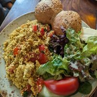 Veganes Rührei at Brettle in Ulm