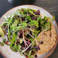 The Avocado-hummus bread at Brettle in Ulm