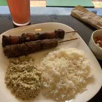 Two kebab plate at Açougue Vegano - Ipanema in Rio De Janeiro