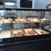Food counter at Açougue Vegano - Ipanema in Rio De Janeiro
