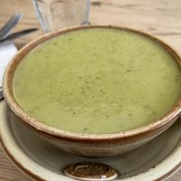 Soup of the day  at The Good Earth in Wells