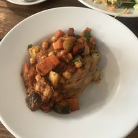 Tagine and baked potato   at The Good Earth in Wells