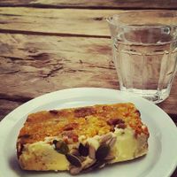 Sweet potatoe cake at The Good Earth in Wells