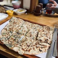 Spinach/potato/mushroom #Veganuary at Bütme Evi in Istanbul