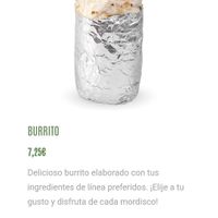 Burrito (tu eliges los ingredientes / you choose the ingredients) at Cherry Pecas in Madrid
