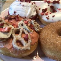 Amaaazing donuts! Get the red velvet special, if you can!  at Brammibal's Donuts - Potsdamer Platz in Berlin