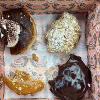 Favorites… all of them amazing but #2 was CRAZY!!!  at Brammibal's Donuts - Potsdamer Platz in Berlin
