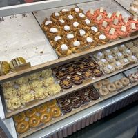 Doughnut selection  at Brammibal's Donuts - Potsdamer Platz in Berlin