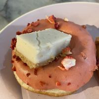 Strawberry NY Cheesecake doughnut  at Brammibal's Donuts - Potsdamer Platz in Berlin